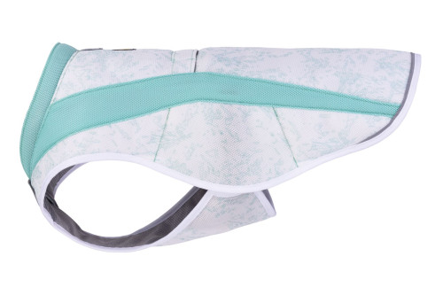 chaleco capa Ruffwear Swamp Cooler™ Verde enfriamiento, refleja la radiación solar máxima cubrición toma 2