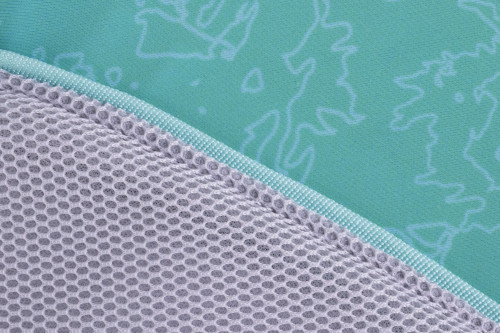 chaleco capa enfriamiento para perros Ruffwear Swamp Cooler Zip Turquesa refleja rdiación sol con alta cubrición toma 6