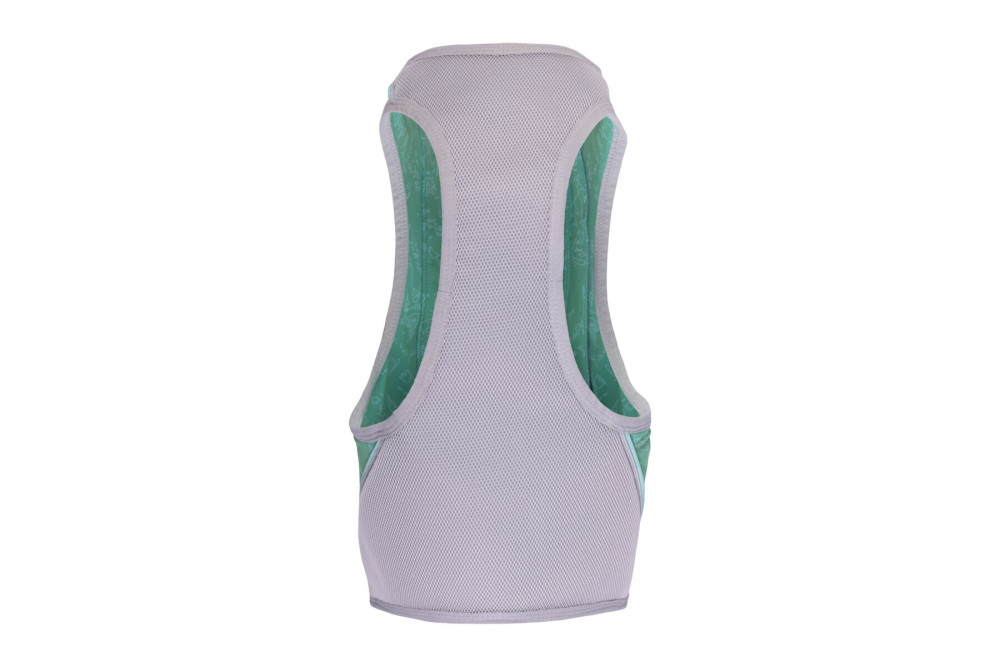 chaleco capa enfriamiento para perros Ruffwear Swamp Cooler Zip Turquesa refleja rdiación sol con alta cubrición toma 4