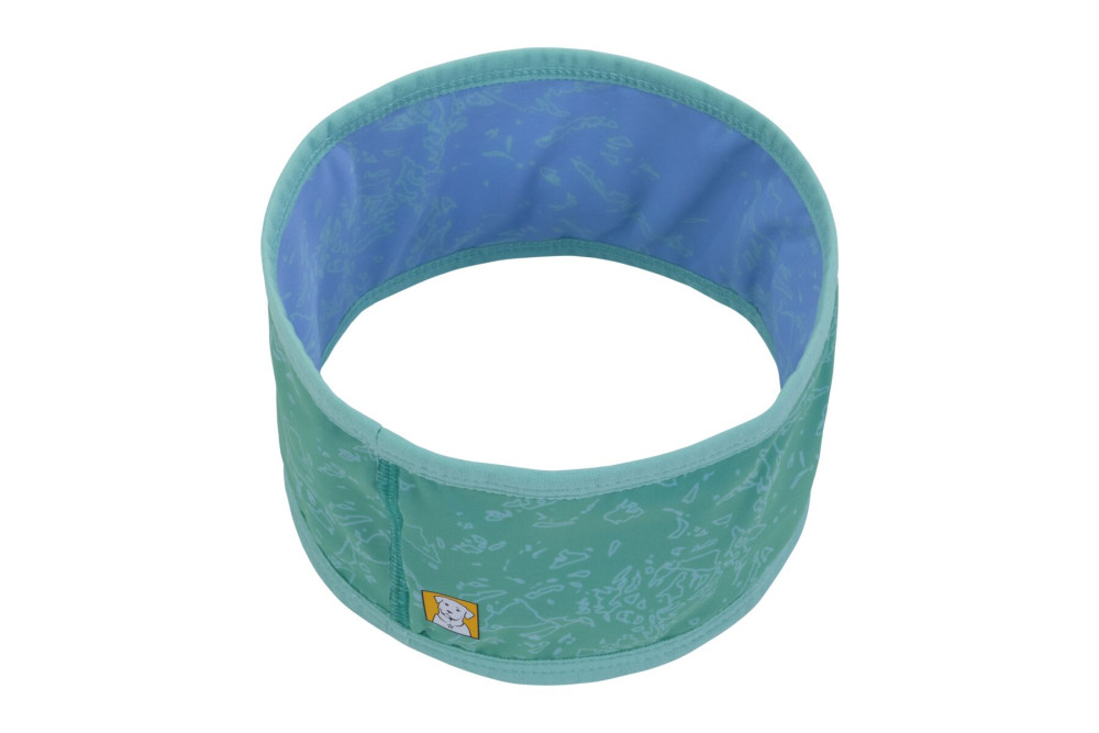 collar polaina Ruffwear Swamp Cooler™ Turquesa aporta al perro un enfriamiento por evaporación del agua toma 2