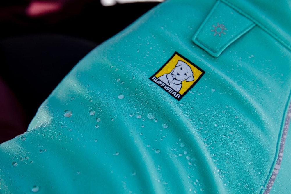 traje neopreno para perros de protección para el agua Ruffwear UNDERCOAT™ Turquesa aporta calor al perro toma 7