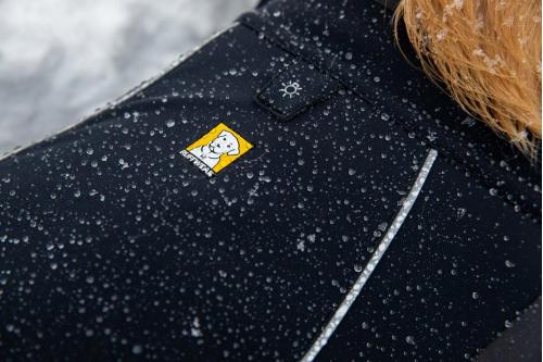 Abrigo para perros Ruffwear Cloud Chaser Turquesa toma 17