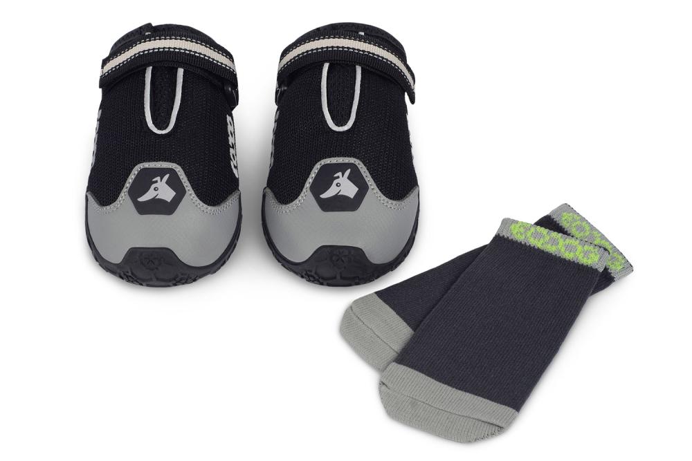 botas zapatos para perros 4 Seasons™ gris Eqdog todo en uno para cualquier superficie. Cómodas, alta duración. toma 4