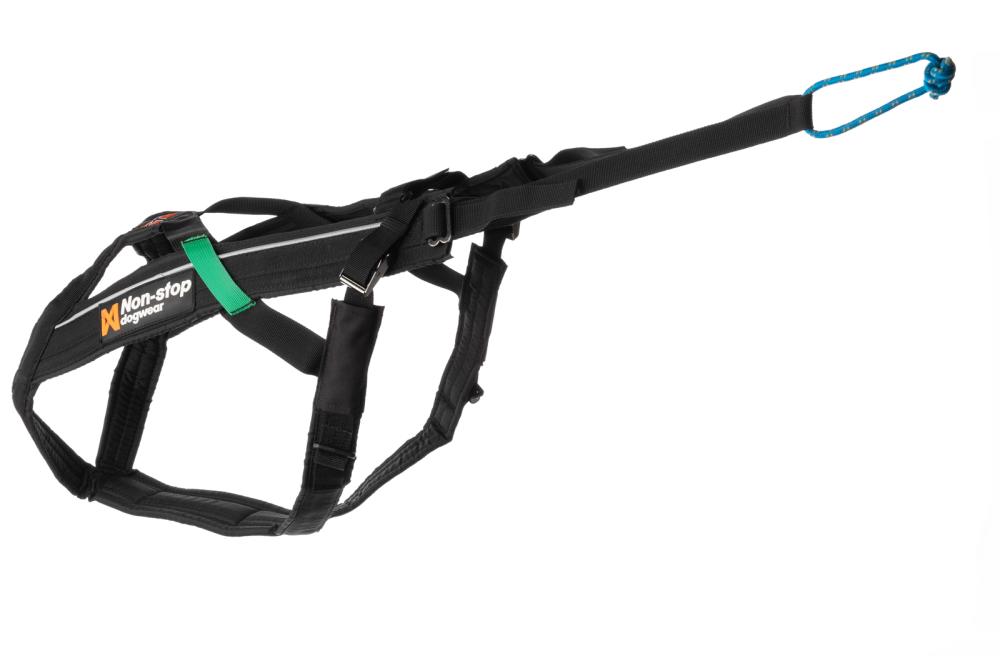 arnés para perros FreeMotion de Non-Stop para canicross, bikejoring, bicicleta. cintas regulables. toma 2