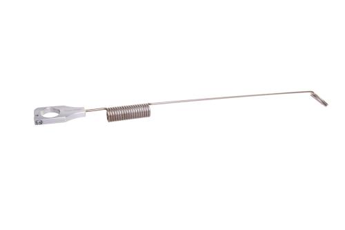 Soporte acoplador BIKE ANTENNA Non-Stop para bicicleta y patinete. Para que correa no se enrede en la rueda. Bikejoring. toma 1