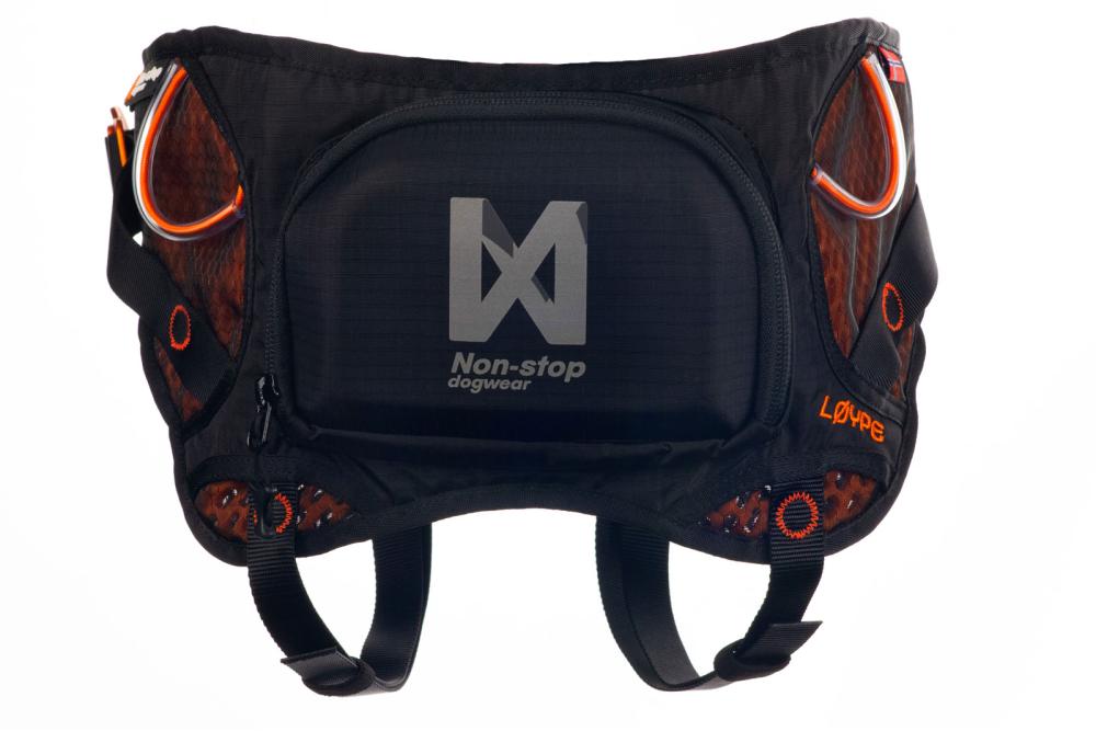 cinturón para skijoring y canicross Loype Non-Stop ligero. Cinturón con materiales técnicos. toma 2