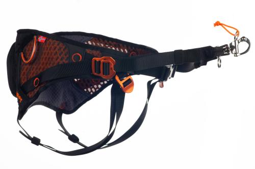 cinturón para skijoring y canicross Loype Non-Stop ligero. Cinturón con materiales técnicos. toma 1