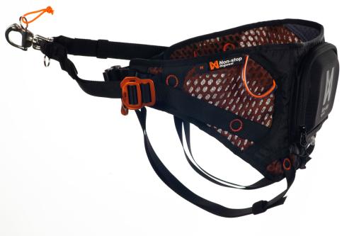 cinturón para skijoring y canicross Loype Non-Stop ligero. Cinturón con materiales técnicos. toma 3