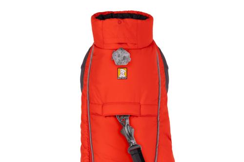 abrigo para perros Ruffwear FURNESS™ Rojo. Ultra caliente y de alta cubrición. Ideal para frío intenso, nieve... toma 9