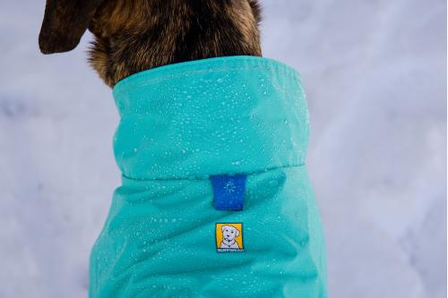 chubasquero para perros Ruffwear SUN SHOWER™ Rosa . Ultra protección a la lluvia incluso más intensa 11