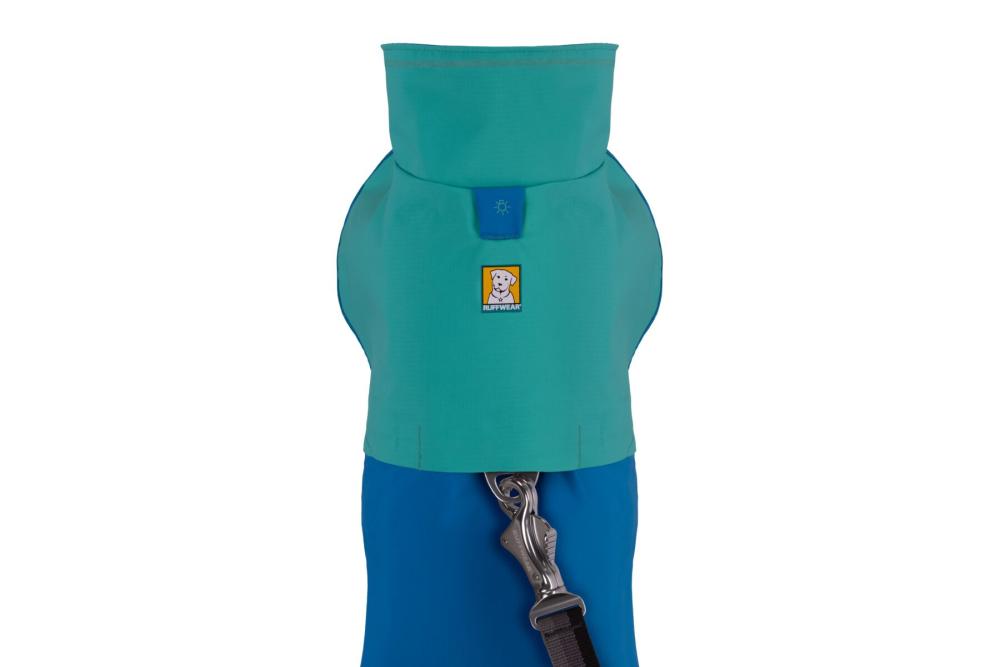 cubasquero para perros Ruffwear SUN SHOWER™ Azul claro . Ultra protección a la lluvia incluso más intensa 6