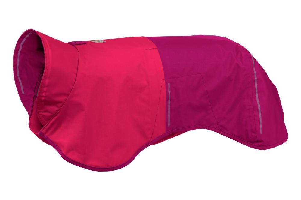 chubasquero para perros Ruffwear SUN SHOWER™ Rosa . Ultra protección a la lluvia incluso más intensa 3