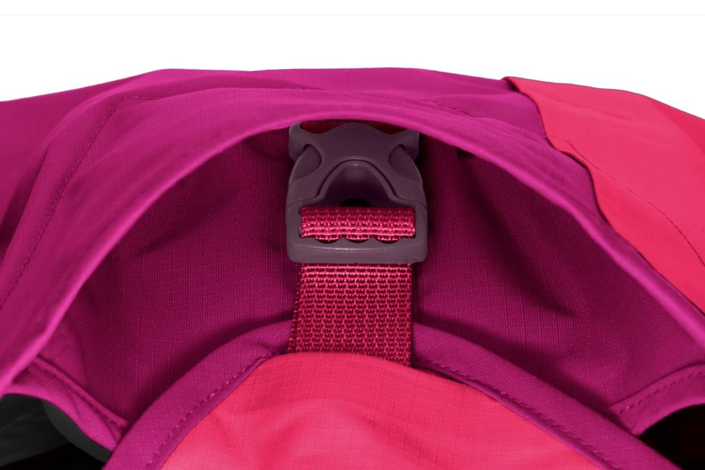chubasquero para perros Ruffwear SUN SHOWER™ Rosa . Ultra protección a la lluvia incluso más intensa 9