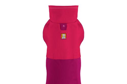 chubasquero para perros Ruffwear SUN SHOWER™ Rosa . Ultra protección a la lluvia incluso más intensa 5