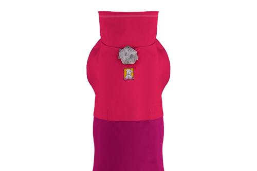 chubasquero para perros Ruffwear SUN SHOWER™ Rosa . Ultra protección a la lluvia incluso más intensa 7