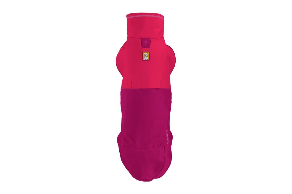 chubasquero para perros Ruffwear SUN SHOWER™ Rosa . Ultra protección a la lluvia incluso más intensa 2