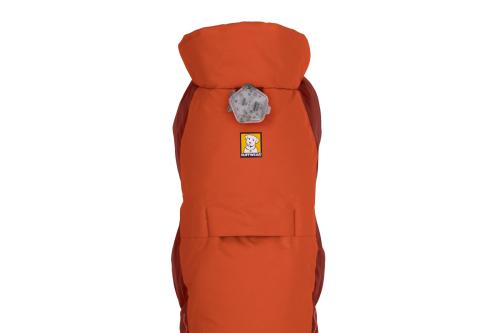 abrigo para perros Ruffwear VERT™  Naranja. Ultra caliente y de alta cubrición. Ideal para frío intenso, nieve... toma 6