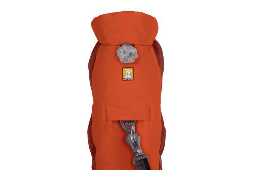 abrigo para perros Ruffwear VERT™  Naranja. Ultra caliente y de alta cubrición. Ideal para frío intenso, nieve... toma 7