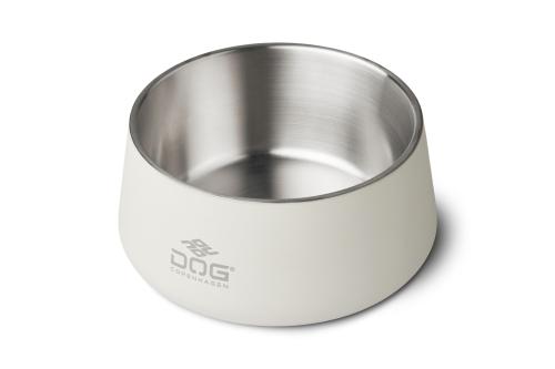 Bol cuenco para perros Vega de DOG Copenhagen. Comedero bebedero antideslizante y con estilo minimalista. blanco 2