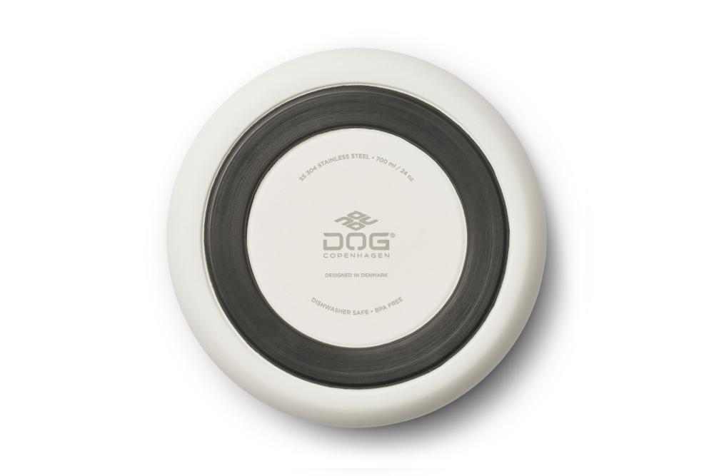 Bol cuenco para perros Vega de DOG Copenhagen. Comedero bebedero antideslizante y con estilo minimalista. blanco 3