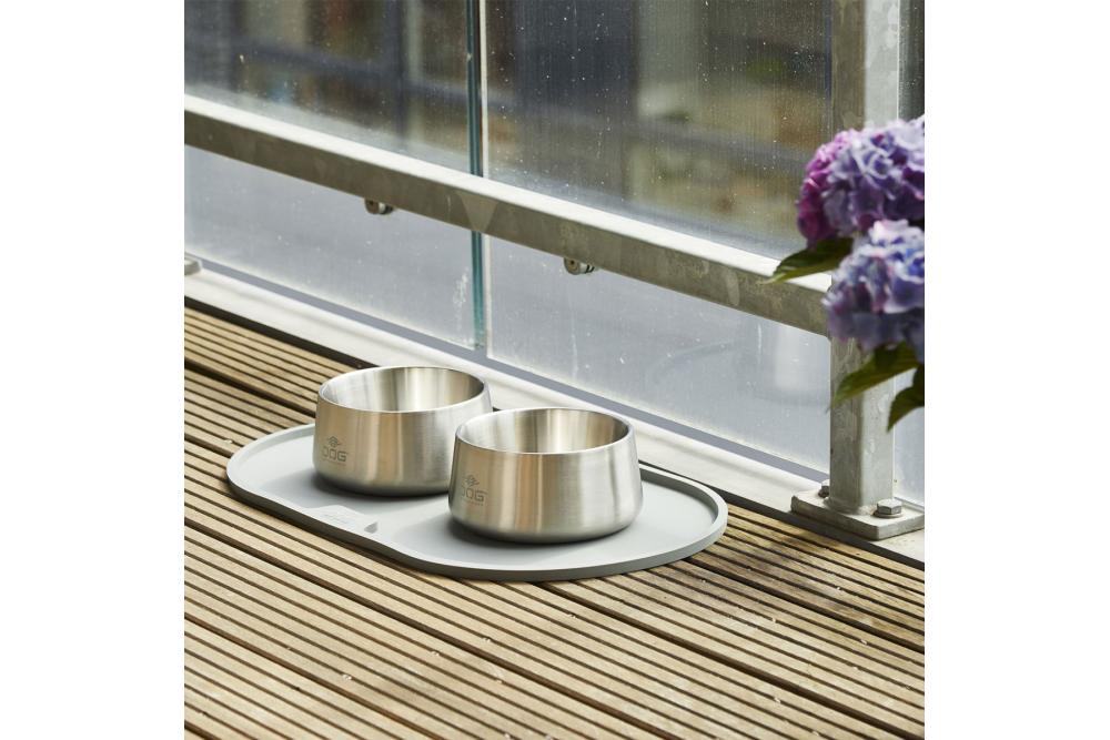 Estera mantel para comederos boles de perros Dog Copenhagen Libra. uso 6