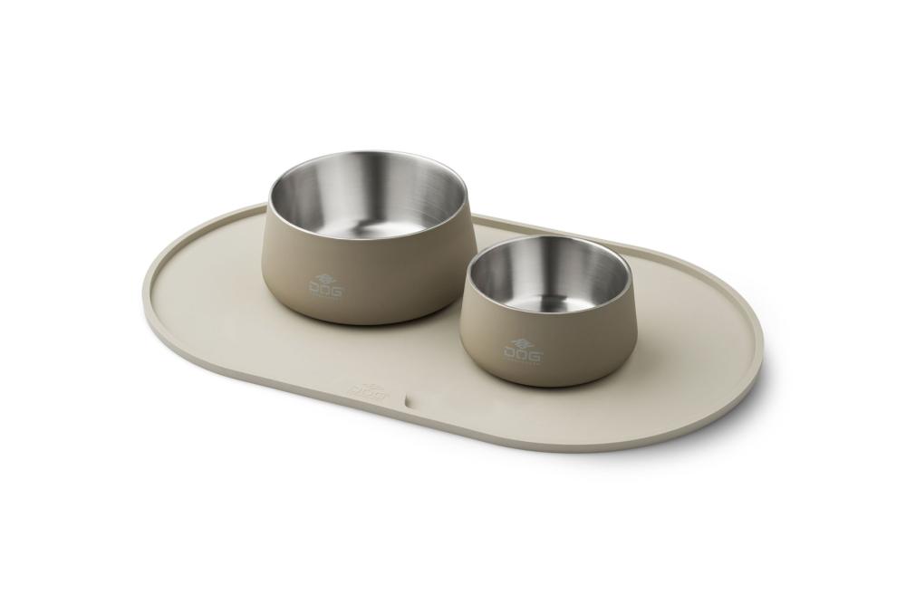 Estera mantel para comederos boles de perros Dog Copenhagen Libra. uso 1