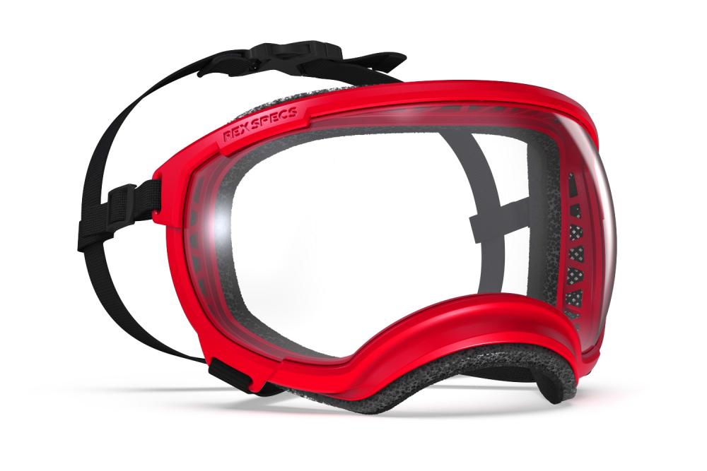 Gafas para perros REX SPECS V2 Red Ranger para partículas, sol, problemas oculares. Indicadas para cualquier actividad. toma 1