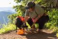 bol plegable para perros Bivy™ naranja de Ruffwear para mochila, senderismo, trekking, running, viajes,... toma 7