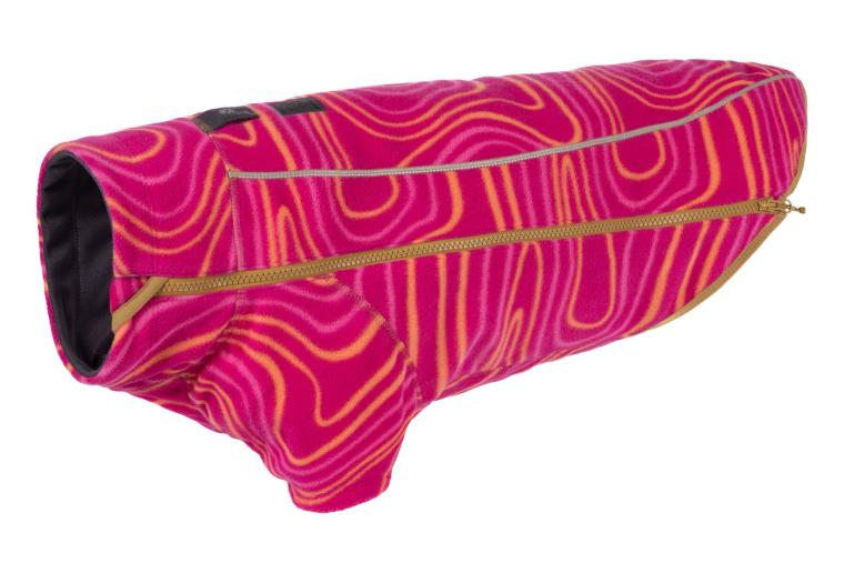abrigo para perros Ruffwear CLIMATE CHANGER™ rosa Strata. Forro polar ultra caliente . Frío intenso, nieve... 1 2