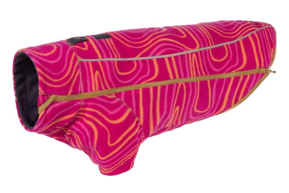 abrigo para perros Ruffwear CLIMATE CHANGER™ rosa Strata. Forro polar ultra caliente . Frío intenso, nieve... 2