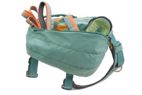 mochila alforja para perros Ruffwear Front Range™ color verde river - 4