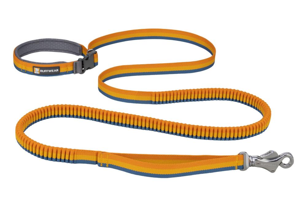 Correa con elástico para perros Roamer™ de Ruffwear. Amarillo 1