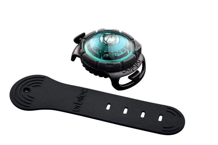 Orbiloc - Luz LED seguridad y alta visibilidad para perros - Turquesa 01 2