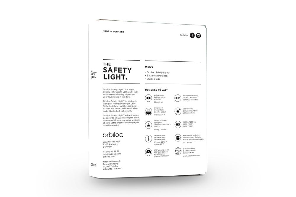 Orbiloc Twin Pack - Luz LED seguridad y alta visibilidad para perros - 05