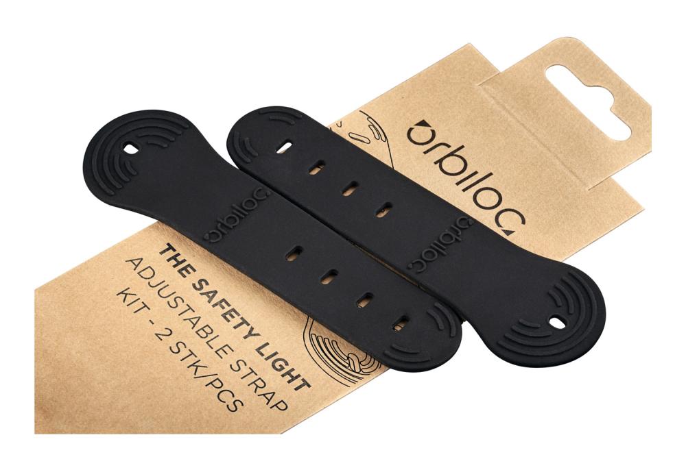 Orbiloc Adjustable Strap Kit - Luz LED seguridad y alta visibilidad para perros - 01