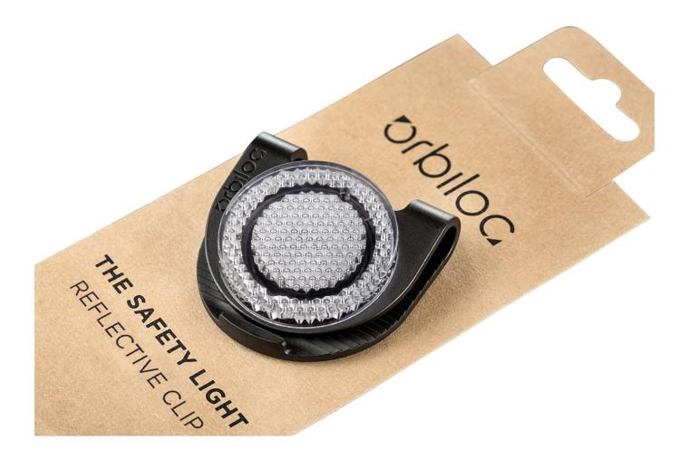 Orbiloc Reflective Clip - Luz LED seguridad y alta visibilidad para perros - 01 2