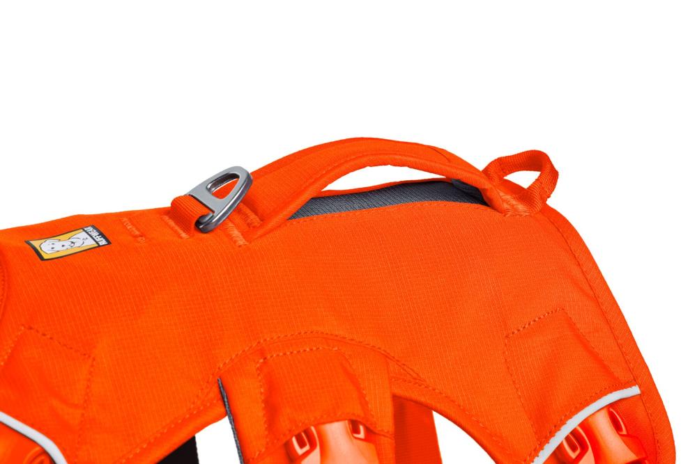 Arnés para perros Ruffwear Web Master™ de apoyo multiuso. Naranja Neón 4