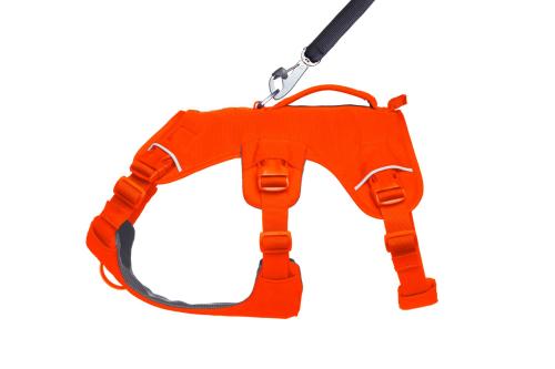 Arnés para perros Ruffwear Web Master™ de apoyo multiuso. Naranja Neón 5