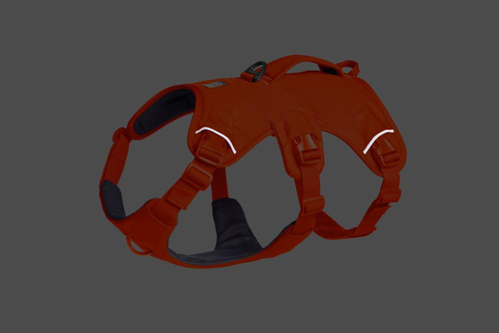 Arnés para perros Ruffwear Web Master™ de apoyo multiuso. Naranja Neón 8