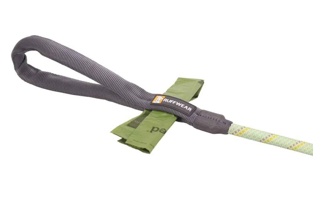 Ruffwear, resistente cuerda y mosquetón de duraluminio con cierre de seguridad, verde 3