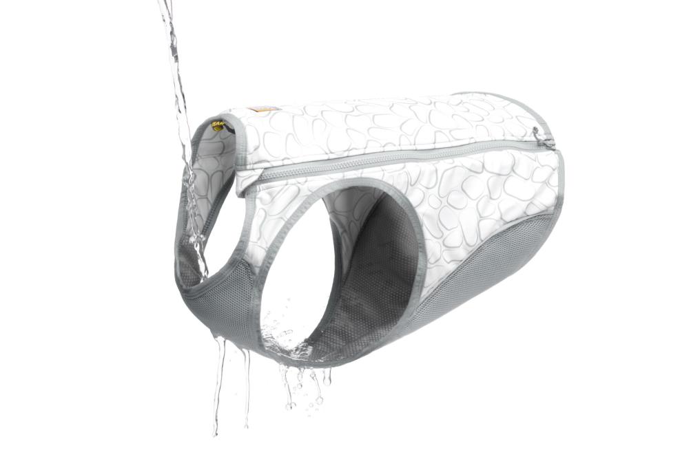 Chaleco capa enfriamiento para perros Ruffwear Swamp Cooler Zip Gris. Producto 6