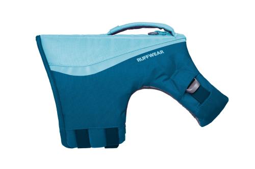Chaleco salvavidas para perros Ruffwear Float Coat™ azul Deep.  Imagen 4