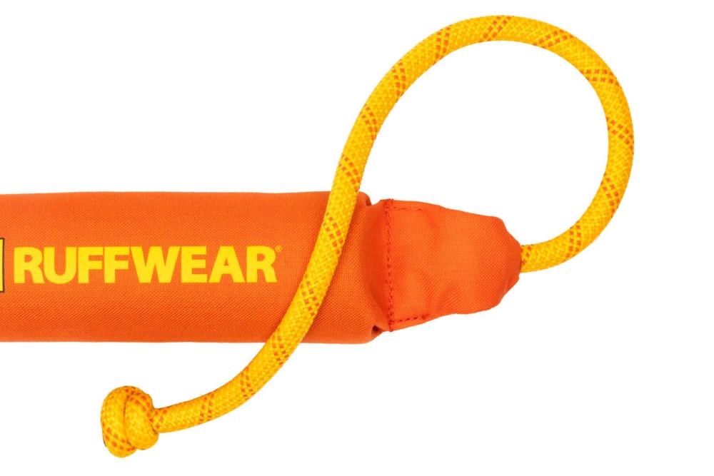 El juguete para perros Lunker™ de Ruffwear. Naranja 1