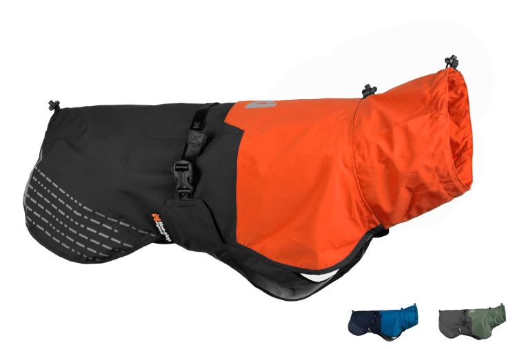 Chubasquero para perros Non-Stop naranja, protección total a lluvia, viento, nieve… toma 1