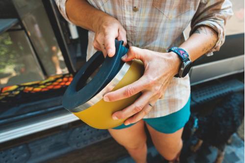 Anillo antisalpicaduras agua Ruffwear. Indicado para boles y bebederos BaseCamp. Imagen 5