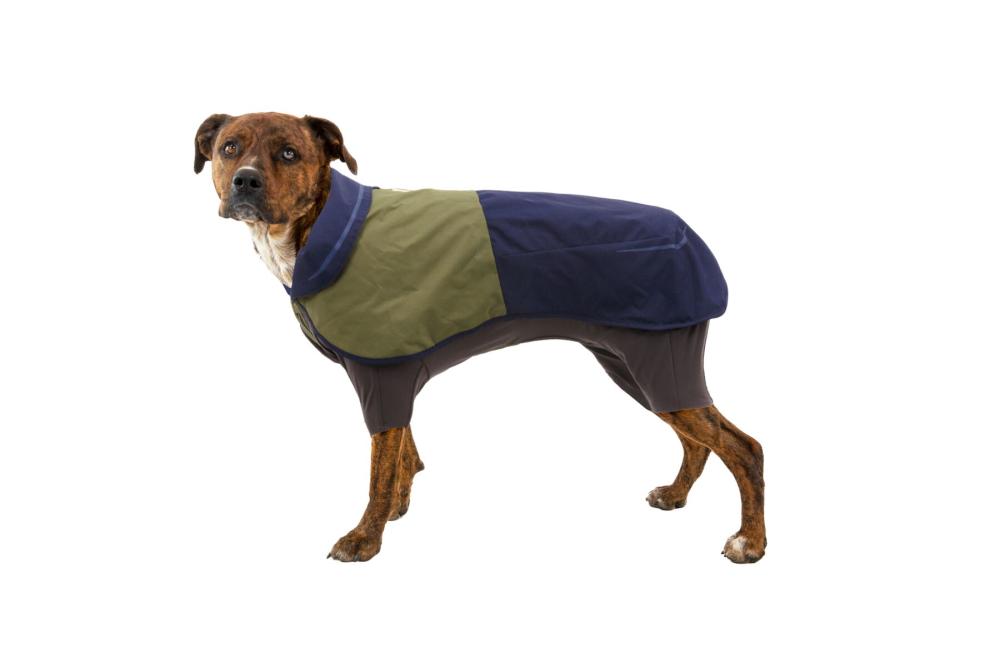 Chubasquero para perros Ruffwear SUN SHOWER™ COVERALL Amarillo. Imagen 3