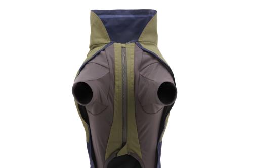 Chubasquero para perros Ruffwear SUN SHOWER™ COVERALL Amarillo. Imagen 4