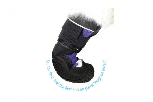 botas zapatos para perros MUD MONSTER azul Muttluks mejores en protección de las almohadillas  y duración toma 3