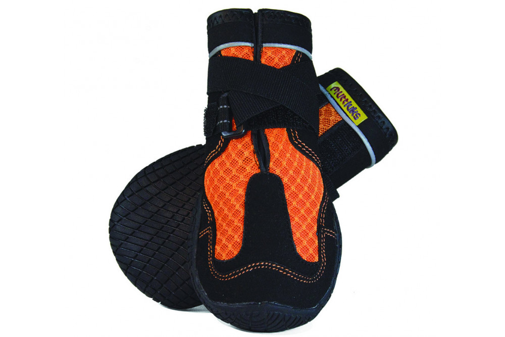 botas zapatos para perros MUD MONSTER azul Muttluks mejores en protección de las almohadillas  y duración toma 6