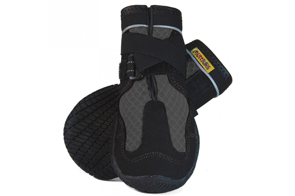 botas zapatos para perros MUD MONSTER azul Muttluks mejores en protección de las almohadillas  y duración toma 8